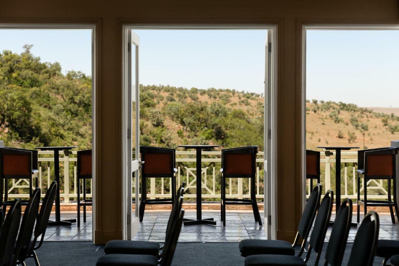 Mount Grace Hotel & Spa Magaliesburg Exterior foto The view from the conference room